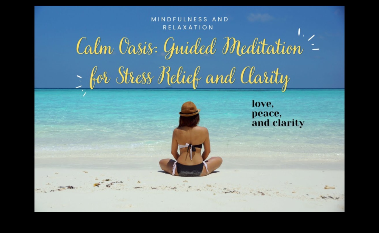 Calm Oasis: Günlük Meditasyonla Stres Azaltma Kilidini Açma