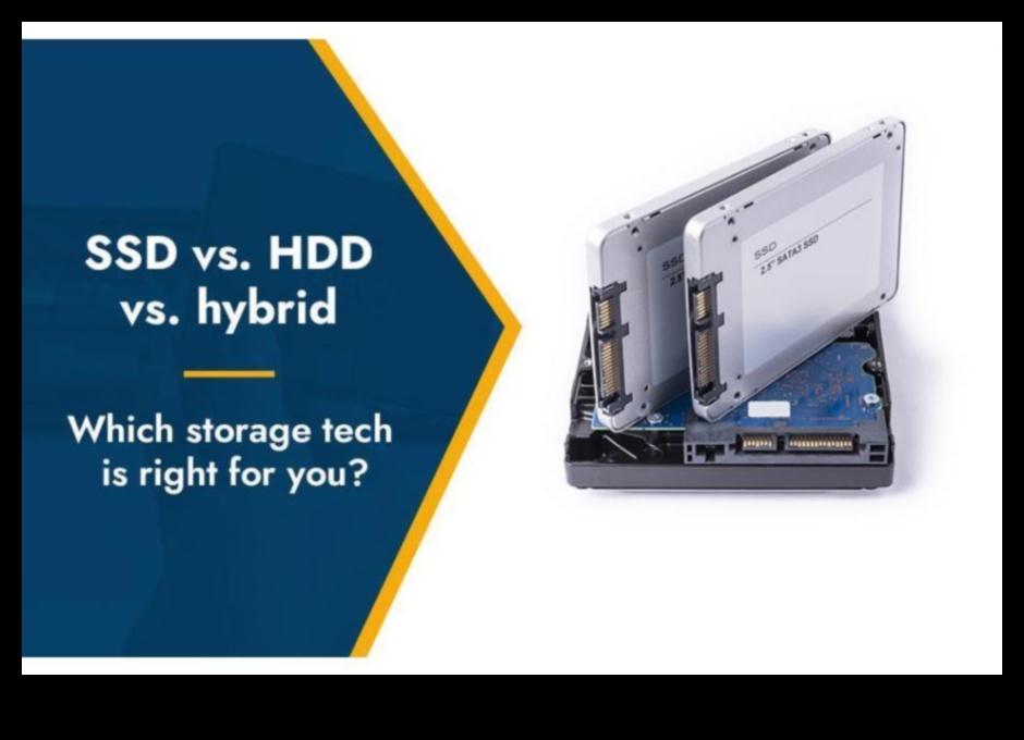 Depolama Karşılaştırması: SSD ve HDD ve Hibrit Depolama Çözümleri