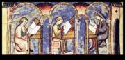 El Yazması Üretim Sanatını Aydınlatan Scriptorium Sahneleri